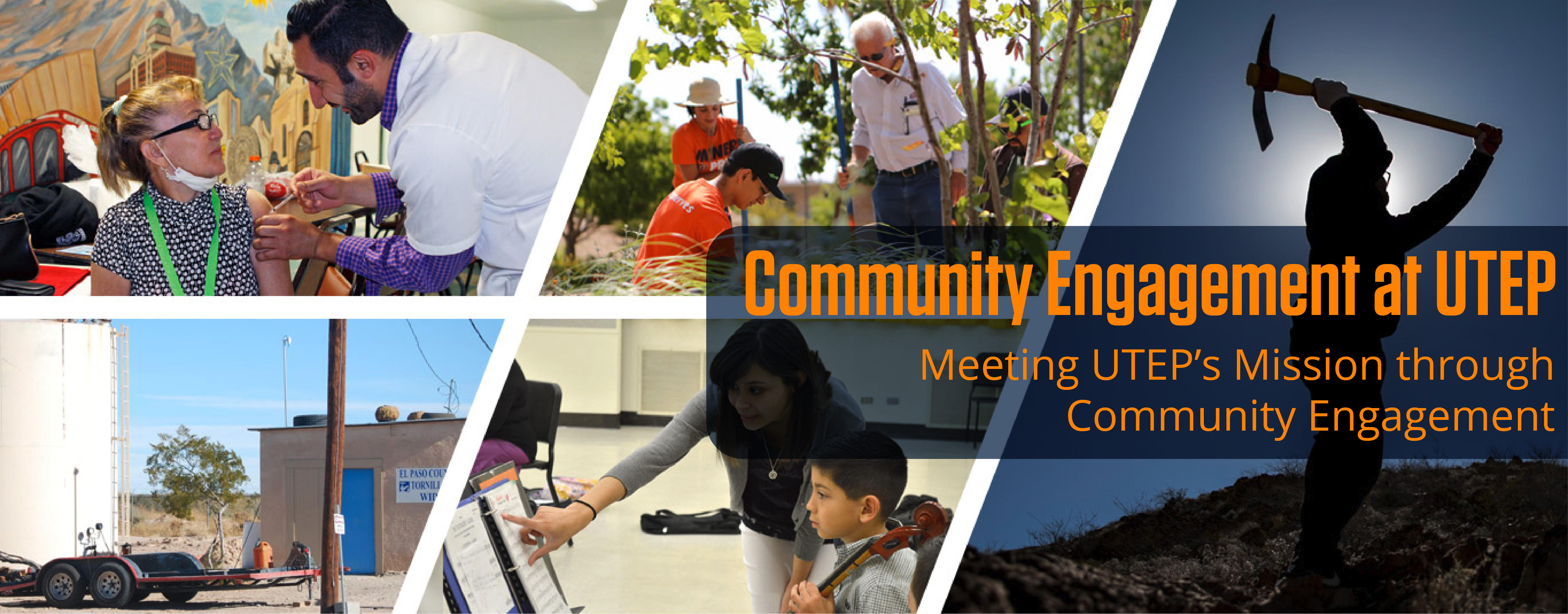 Click here to view the UTEP Community Engagement Website 